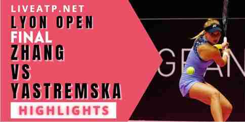 Zhang Vs Yastremska Final 2022 Highlights