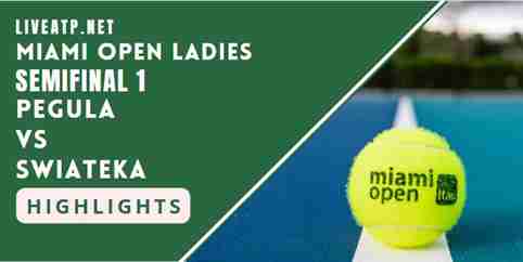 Pegula Vs Swiatek Semifinal 1 2022 Highlights