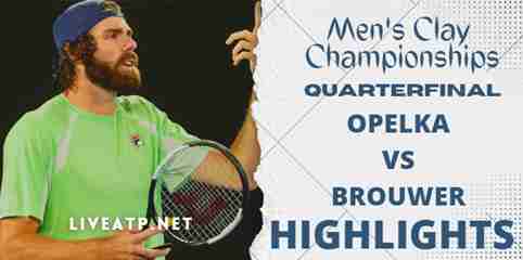 Opelka Vs Brouwer Quarterfinal 2022 Highlights