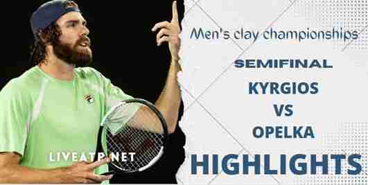 Kyrgios Vs Opelka Semifinal 2022 Highlights