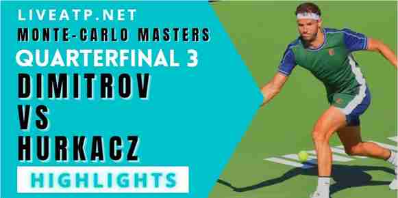 Dimitrov Vs Hurkacz Quarterfinal 2022 Highlights