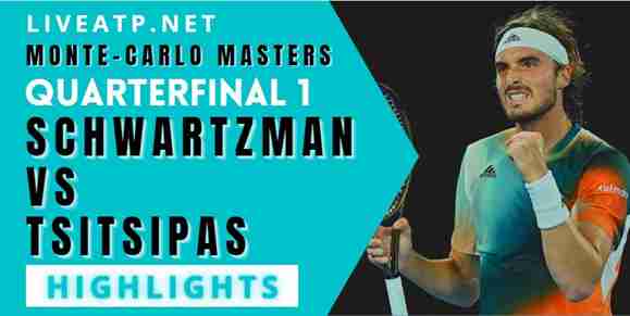 Schwartzman Vs Tsitsipas Quarterfinal 2022 Highlights