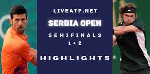 Fognini Vs Rublev Semifinal 2022 Highlights