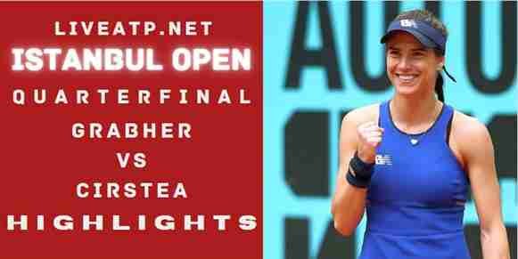 Grabher Vs Cirstea Quarterfinal 2022 Highlights