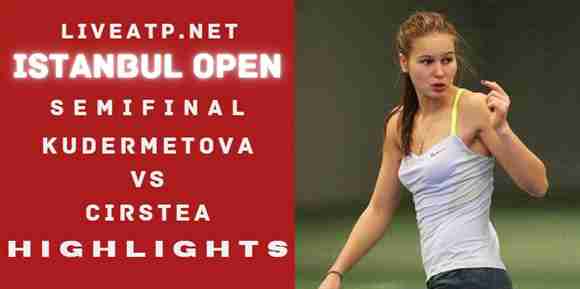 Kudermetova Vs Cirstea Semifinal 2022 Highlights