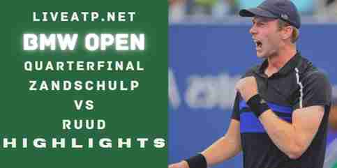 Van De Zandschulp Vs Ruud Quarterfinal 2022 Highlights