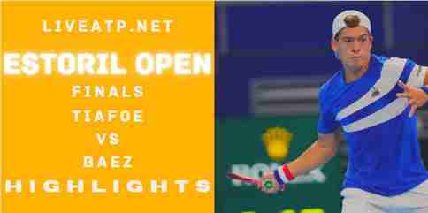 Tiafoe Vs Baez Final 2022 Highlights