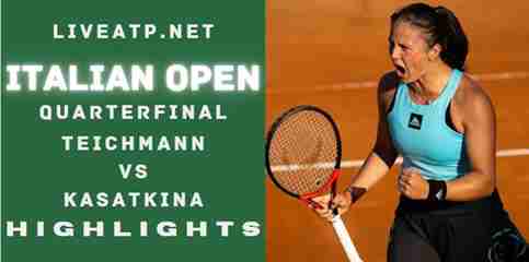 Teichmann Vs Kasatkina Quarterfinal 2022 Highlights