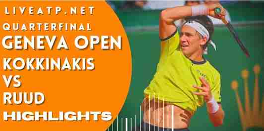 Kokkinakis Vs Ruud Quarterfinal 2022 Highlights