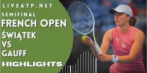 Swiatek Vs Gauff Final 2022 Highlights