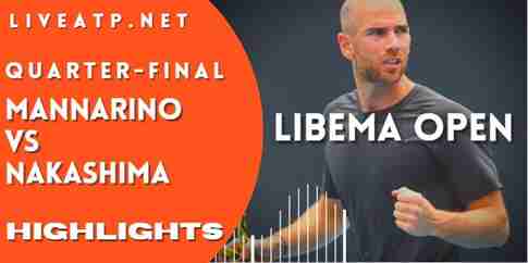 Mannarino Vs Nakashima Quarterfinal 4 2022 Highlights