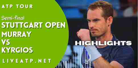 Murray Vs Kyrgios Semifinal 1 2022 Highlights