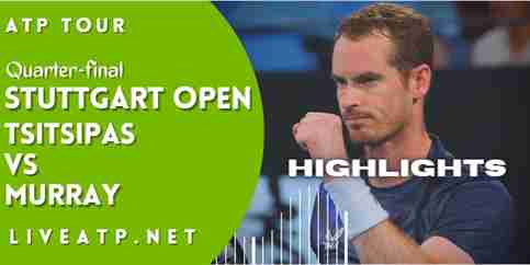 Tsitsipas Vs Murray Quarterfinal 2 2022 Highlights