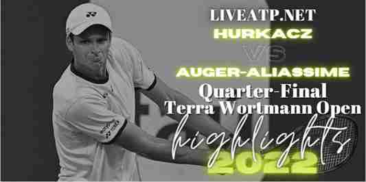 Hurkacz Vs Auger Aliassime Quarterfinal 2022 Highlights