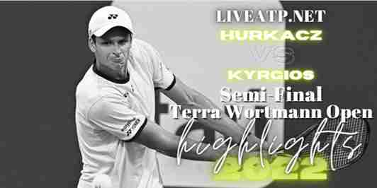 Hurkacz Vs Kyrgios Semifinal 2022 Highlights