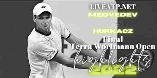 Medvedev Vs Hurkacz Final 2022 Highlights