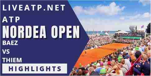 Baez Vs Thiem Quarterfinal 2022 Highlights