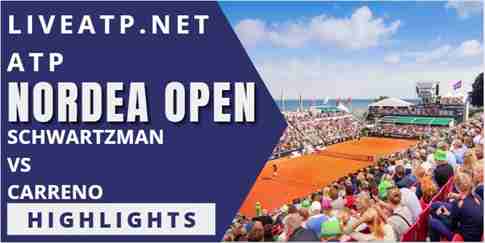 Schwartzman Vs Carreno Quarterfinal 2022 Highlights