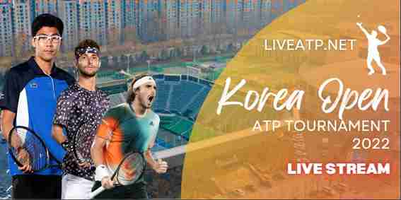 ATP Korea Open Tennis Live Stream 2022 - Quarterfinal