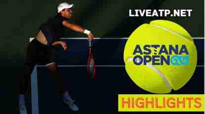 Mannarino Vs Rublev Astana Open Tennis Quarterfinal 07Oct2022 Highlights