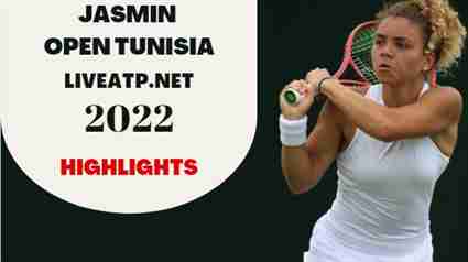 Parry Vs Kudermetova Jasmin Open Tennis Quarterfinal 07Oct2022 Highlights