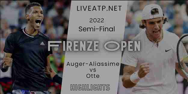 Auger Aliassime Vs Musetti Firenze Open Tennis Semifinal 1 15Oct2022 Highlights