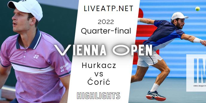 Hurkacz Vs Coric Vienna Open Tennis Quarterfinal 28Oct2022 Highlights