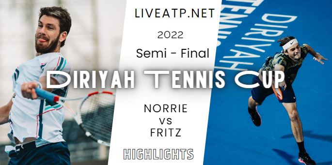 Norrie Vs Fritz Diriyah Cup Semifinal 09Dec2022 Highlights
