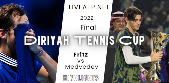 Medvede Vs Fritz Diriyah Cup Final 11Dec2022 Highlights
