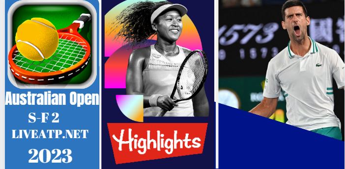 Khachanov Vs Tsitsipas Australian Open Tennis Semifinal 27jan2023 Highlights