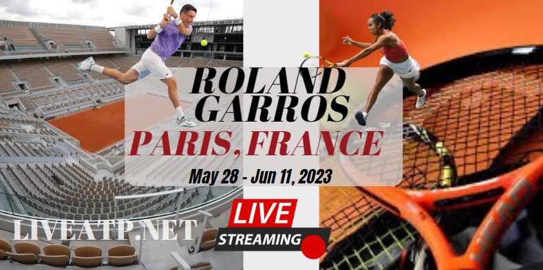 2023 French Open Tennis Live Stream - Day 2 slider