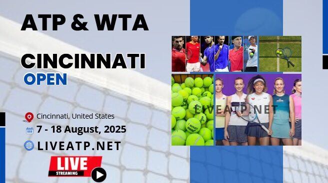 Cincinnati Open Tennis Live Stream