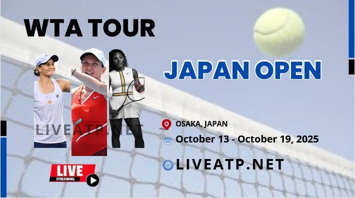 2025 Japan Open Day 1 Live Streaming - WTA