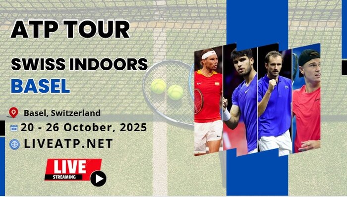 Day 1 Swiss Indoors Basel Tennis Live Stream 2025 | ATP Tour