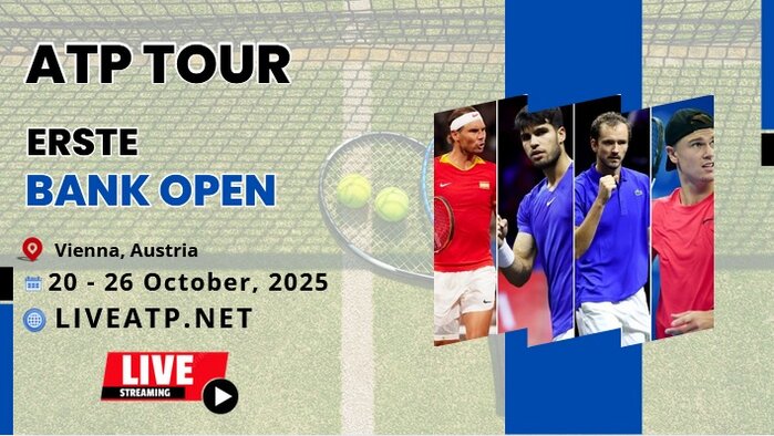 Day 1 Vienna Open Tennis Live Stream 2025 | ATP Tour