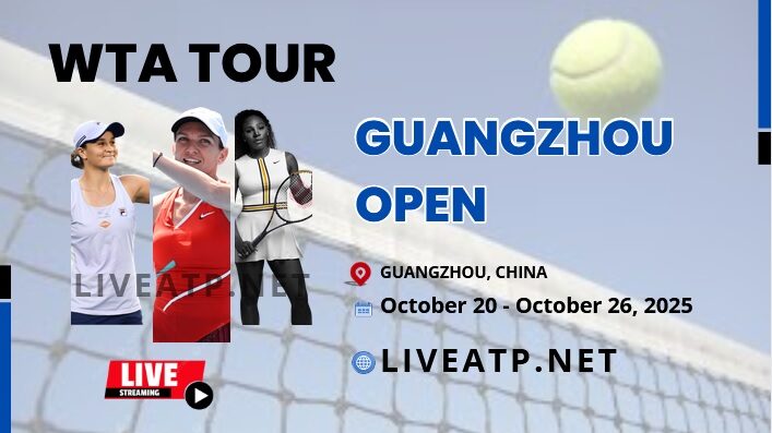 2025 Guangzhou Open Day 1 Live Streaming - WTA slider