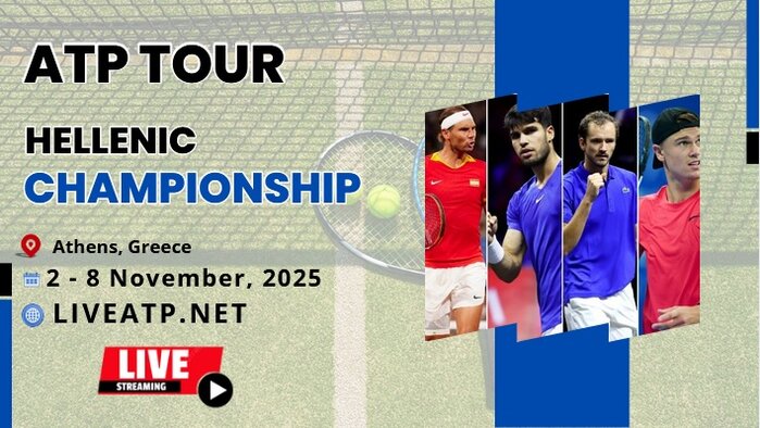 Final Hellenic Championship Tennis Live Stream 2025 | ATP Tour