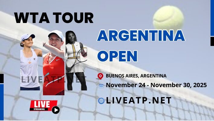 2025 Buenos Aires Day 3 Live Streaming - WTA