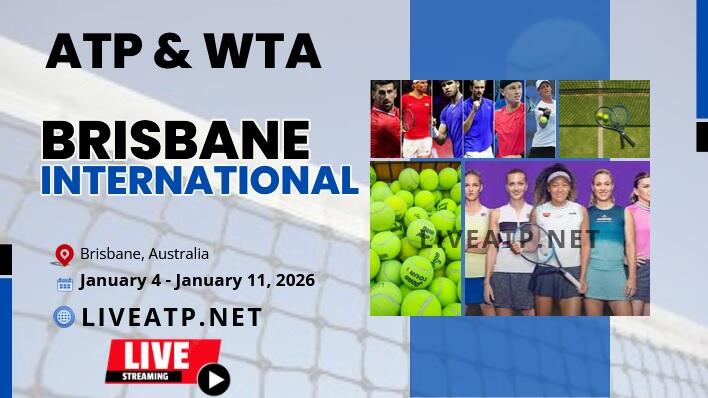 Final - 2026 Brisbane International Tennis Live Stream - ATP & WTA