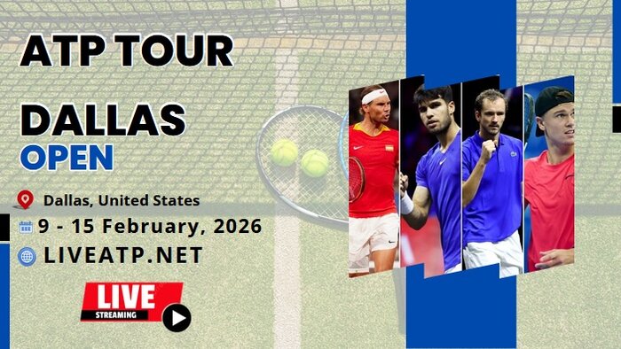 Dallas Open Semifinal Live Stream 2026 | ATP Tour