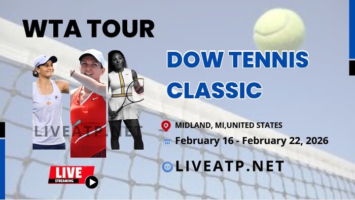 2026 Dow Tennis Classic Day 1 Live Streaming - WTA