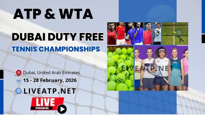 2026 Dubai Tennis Championships Day 1 Live Streaming - WTA 1000