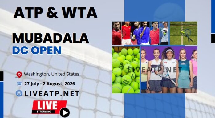2026 Citi Open Washington Final Tennis Live Stream - ATP & WTA